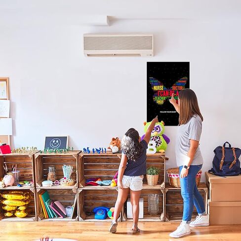 FLYAB Inspirational Classroom Posters,Motivation Posters Career Options Positive Posters for Middle School Elementary Classroom Bulletin Board Decorations Classroom Poster Teacher Supplies in Kuwait