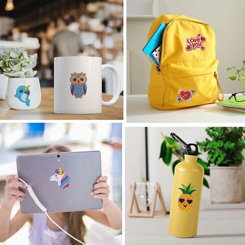 AMAZING TIME 84PCS Diamond Painting Stickers 5D Gem Art Kits with DIY Acessories Tools for Kids Boys Girls Ages 6-8 8-12 in Kuwait