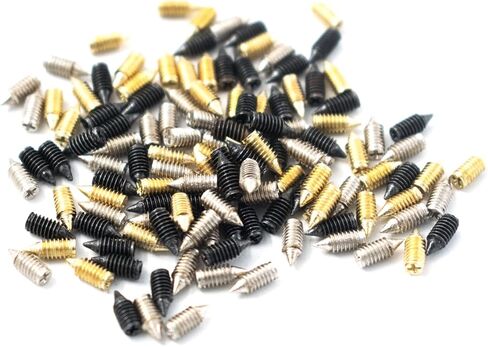 120 قطعة من براغي مشبك الحزام، مشابك الخياطة، براغي بديلة للحزام، براغي صغيرة مع مفك براغي متقاطع (M2.5 * 6 مم) in Kuwait