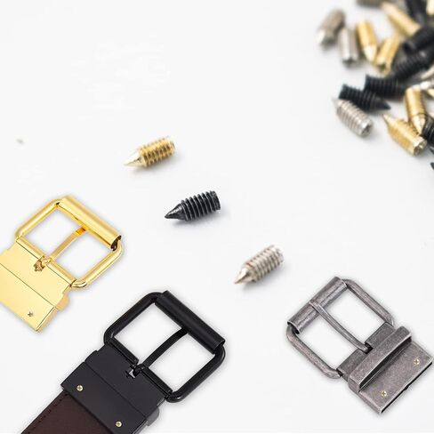 120 قطعة من براغي مشبك الحزام، مشابك الخياطة، براغي بديلة للحزام، براغي صغيرة مع مفك براغي متقاطع (M2.5 * 6 مم) in Kuwait