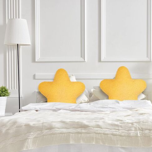 Sumind 2 Pcs 15.7 Inch Star Pillow Plush Star Throw Pillow Cute Pillows Aesthetic 3D Star Throw Stuffed Cushion Decorative Gift Room Decor for Bedroom Sofa Chair(Blue) in Saudi Arabia