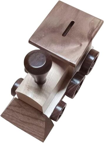 قطار خنزير خشبي أصلي - مصنوع يدويًا في الولايات المتحدة الأمريكية in Kuwait