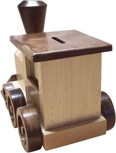 قطار خنزير خشبي أصلي - مصنوع يدويًا في الولايات المتحدة الأمريكية in Kuwait