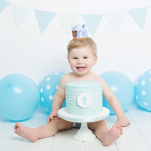 One Happy Camper First Birthday - First Birthday Boy Crown, a Happy Camper Boy, Boy's First Birthday Hat in Saudi Arabia