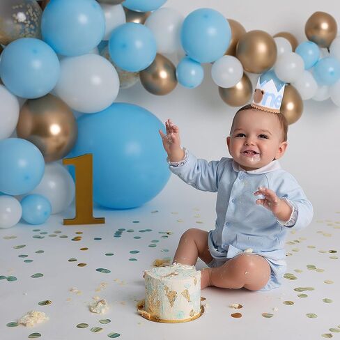 One Happy Camper First Birthday - First Birthday Boy Crown, a Happy Camper Boy, Boy's First Birthday Hat in Saudi Arabia