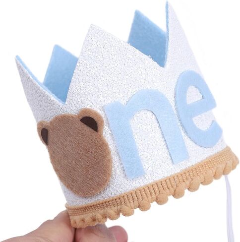 One Happy Camper First Birthday - First Birthday Boy Crown, a Happy Camper Boy, Boy's First Birthday Hat in Saudi Arabia