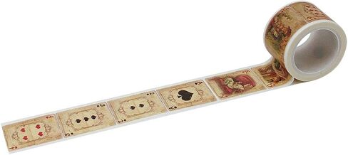 ملصق Wrapables A71443c للزخرفة على شكل قمشية واسعة، 25 مم × 5 متر، مناسب للعطلات in Kuwait