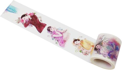 ملصق Wrapables A71443c للزخرفة على شكل قمشية واسعة، 25 مم × 5 متر، مناسب للعطلات in Kuwait