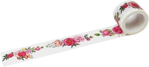 ملصق Wrapables A71443c للزخرفة على شكل قمشية واسعة، 25 مم × 5 متر، مناسب للعطلات in Kuwait