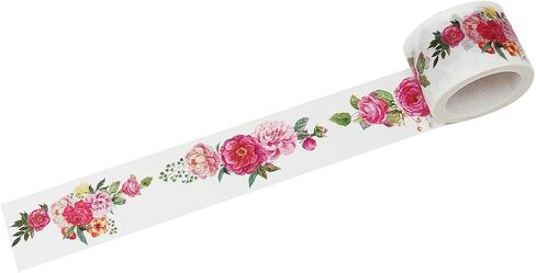 ملصق Wrapables A71443c للزخرفة على شكل قمشية واسعة، 25 مم × 5 متر، مناسب للعطلات in Kuwait