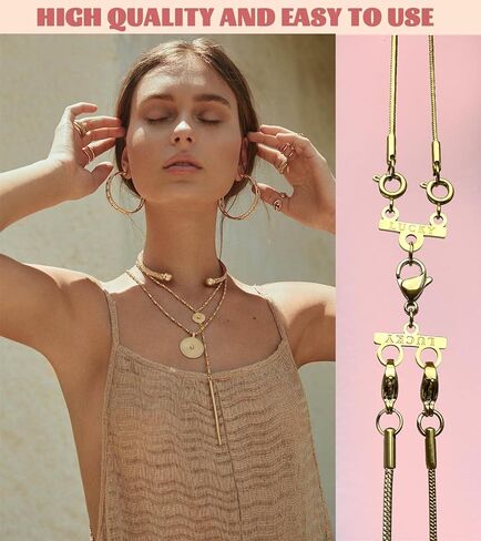 30 قطعة من حبل العقد مع مشبك بالجملة لصنع المجوهرات (30 قطعة -AA) in Kuwait