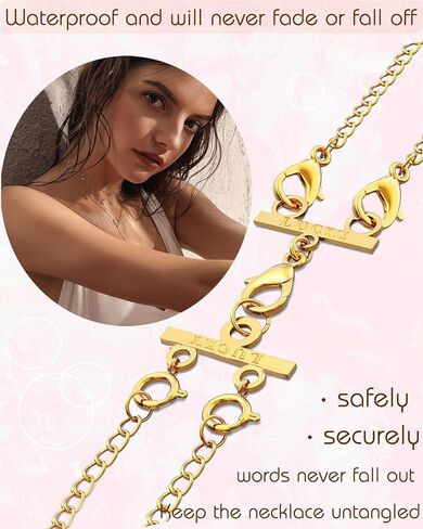 30 قطعة من حبل العقد مع مشبك بالجملة لصنع المجوهرات (30 قطعة -AA) in Kuwait