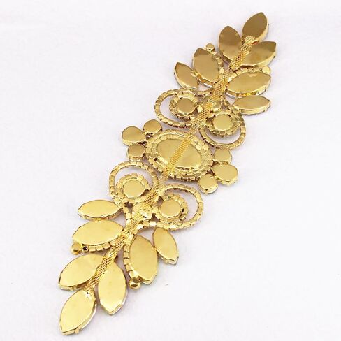 Phicmanlo Bling Sew على حجر الراين زين مع كريستال أكبر لتزيين المجوهرات الراقصة (الفضة ab) in Kuwait