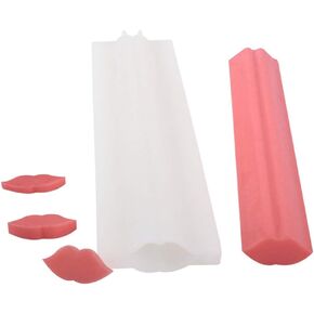 EchoDone الشفاه أنبوب العمود سيليكون الصابون شمعة العفن إمدادات صنع الصابون سيليكون العفن للصابون in Kuwait