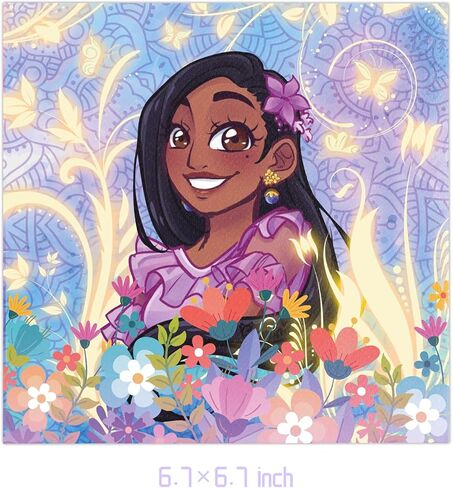 دوميدولا 40 قطعة من زينة حفلات ايزابيلا تتضمن 20 طبقًا و20 منديلًا لمستلزمات حفلات اعياد الميلاد انكانتو ايزابيلا in Kuwait