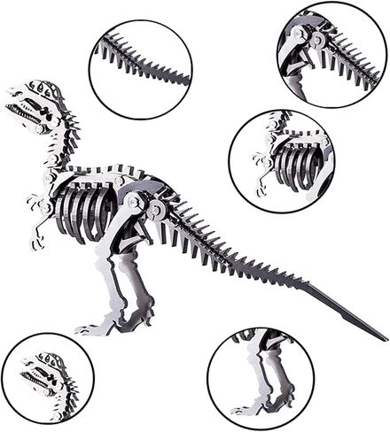 JOMIOD 3D Metal Puzzle Unicorn Model Kit, Mechanical Metal Model Kits, 3D Puzzles to Build for Adults Brain Teaser Puzzles Toys, DIY Animal Art Craft Decoration in Kuwait