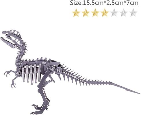 JOMIOD 3D Metal Puzzle Unicorn Model Kit, Mechanical Metal Model Kits, 3D Puzzles to Build for Adults Brain Teaser Puzzles Toys, DIY Animal Art Craft Decoration in Kuwait