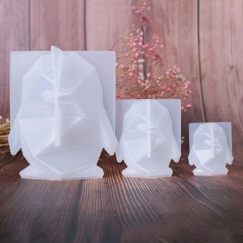 ثلاثية الأبعاد البطريق الراتنج قالب دلاية مجوهرات صب قالب من السيليكون مستلزمات صناعة المجوهرات من مادة الراتنج in Kuwait