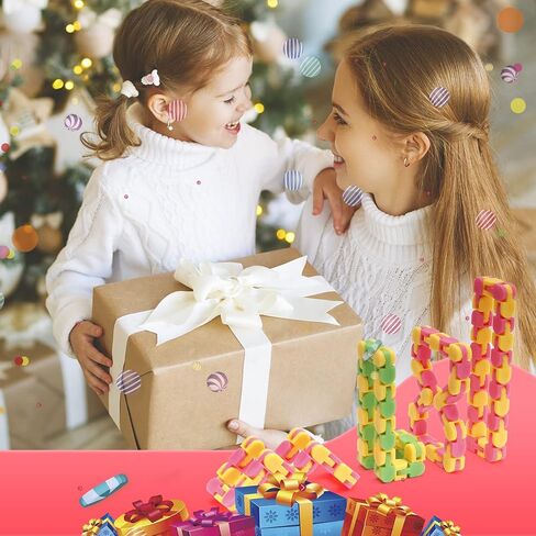 30 قطعة من مسارات واكي من جانوو تتوهج في الظلام، ألعاب فيدجيت المضيئة المفاجئة والنقرات للأطفال المراهقين، حشو تخزين، هدايا الحفلات، حشو حقيبة الهدايا، جائزة الفصل الدراسي in Kuwait