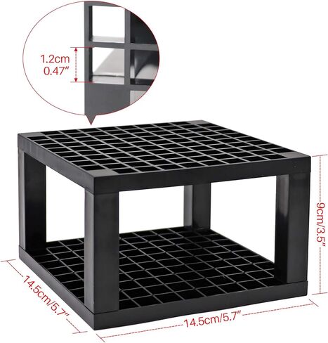 حامل فرشاة طلاء مكون من 96 حفرًا، 3 عبوات من البلاستيك لحمل أقلام الرصاص وأقلام التلوين in Kuwait