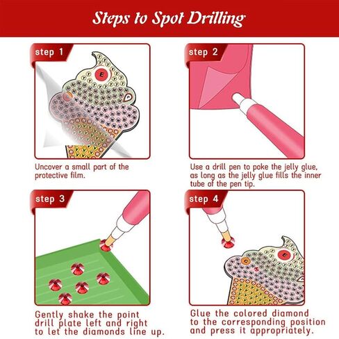 Jqmeg 2023 عيد الميلاد الماس اللوحة سلاسل المفاتيح DIY الماس الحرفية مجموعات، عيد الميلاد ديكريشن سلاسل المفاتيح هدية الفن الماس للمبتدئين الفتيات والأطفال (15A) in Kuwait