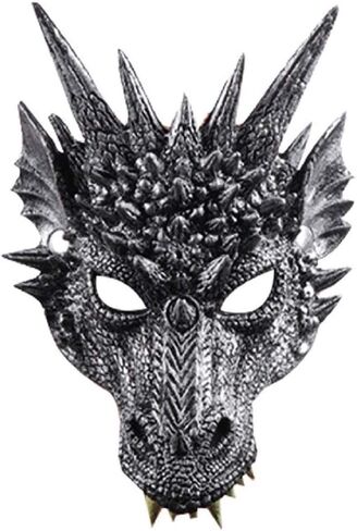 Himine Cosplay Mask Dragon's Head Mask for Festival Party Halloween in Kuwait