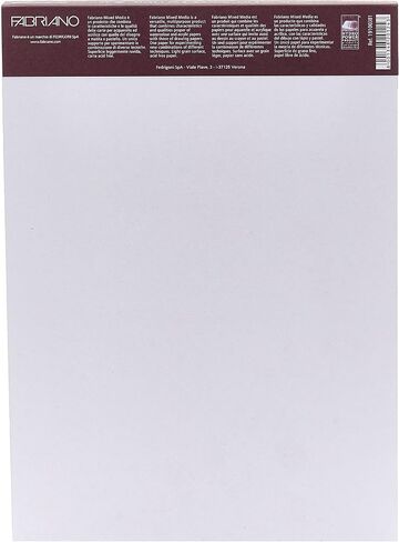 Fabriano Mixed Media Pad, A4, White in Saudi Arabia