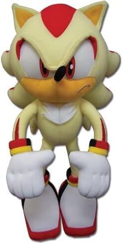 GE Animation Great Eastern GE-52631 Sonic The Hedgehog Super Shadow Stuffed Plush, 12" in Saudi Arabia