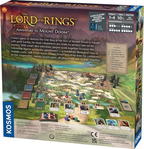 The Lord of The Rings: Adventure to Mount Doom | Family Game | Cooperative Game | Strategy Game in Saudi Arabia