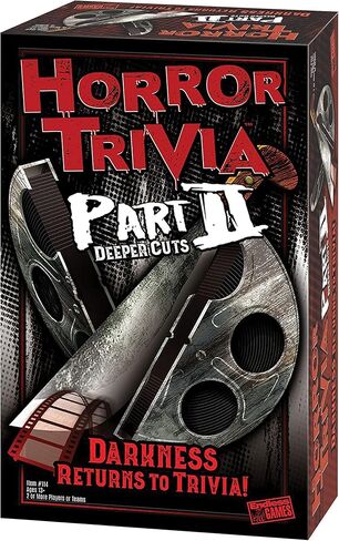 Endless Games Horror Trivia Part II, Deeper Cuts, Horror Trivia Expansion Pack Trivia Game in Kuwait