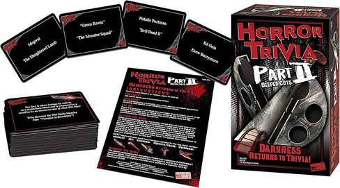 Endless Games Horror Trivia Part II, Deeper Cuts, Horror Trivia Expansion Pack Trivia Game in Kuwait