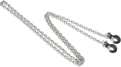 WONFAST RC الزاحف سيارة معدنية سحب سلسلة مقطورة ونش هوك مقياس الملحقات ل 1/10 1/12 1/14 RC شاحنة الصخور Traxxas TRX4 محوري SCX10 90046 Tamiya قطع تحديث المركبات (أسود أحمر) in Kuwait