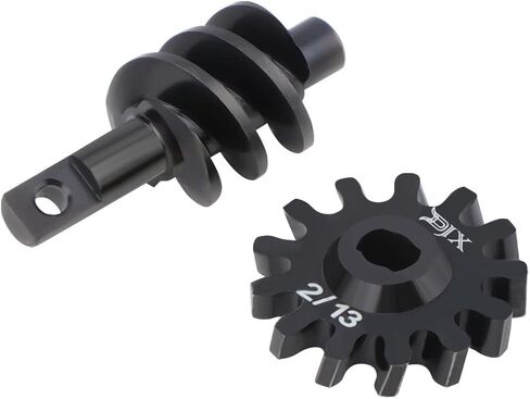 مجموعة معدات دي جيه اكس الصلب المتصلب 2/13T Overdrive OD لملحقات قطع غيار السيارات 1/24 RC SCX24 Gladiator Bronco C10 JLU Deadbolt B17 in Kuwait