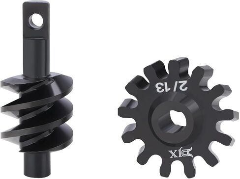 مجموعة معدات دي جيه اكس الصلب المتصلب 2/13T Overdrive OD لملحقات قطع غيار السيارات 1/24 RC SCX24 Gladiator Bronco C10 JLU Deadbolt B17 in Kuwait