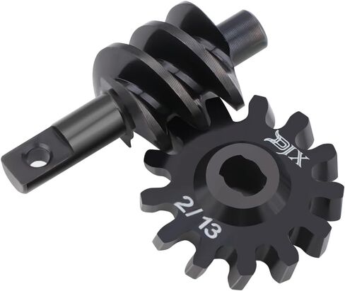 مجموعة معدات دي جيه اكس الصلب المتصلب 2/13T Overdrive OD لملحقات قطع غيار السيارات 1/24 RC SCX24 Gladiator Bronco C10 JLU Deadbolt B17 in Kuwait