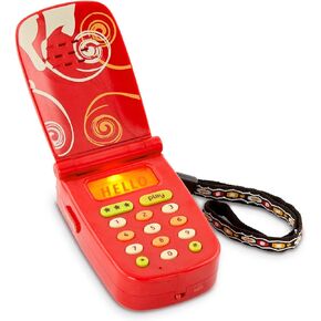 ألعاب - هاتف خلوي Hellophone- Lime- لعبة التظاهر - هاتف لعب للأطفال مع أصوات وأغاني ضوئية - هاتف لعبة للأطفال الصغار مع مسجل رسائل - 10 أشهر فما فوق in Kuwait