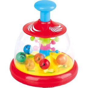 قبة نشاط بريس آند تامبل من كيدوزي، ألعاب تمبل، وجوه دوارة ملونة، للأطفال من سن 6 أشهر فما فوق، متعددة الألوان in Kuwait