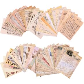 240 Pcs Vintage Scrapbooking Paper, 4 Theme 6x4" Vintage Journaling Scrapbooking Paper for Scrapbooking Journals Junk Journal Planners in Kuwait