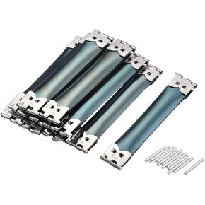 HARFINGTON Metal Internal Flex Frame - 10Pcs 70mm/2.8" Handbag Hinges Spring Clips for Coin Bag Sewing Purse Making DIY