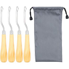 مجموعة أدوات خشبية منحنية 4 قطع من سوبانج مع حقيبة تخزين in Kuwait