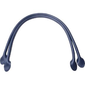 Wento Pair 24'' Genuine Leather Purses Straps With Ear Shape End,Punch Hole Ready,Real Leather Bag Handles,replacement Purse Straps,handbag Bag Wallet Straps WT0003 (24'', Navy) in Kuwait