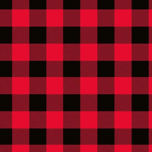 CAkeSupplyShop الاحتفالات الحمراء والأسود الجاموس منقوشة عطلة عيد الأب الرجال عيد الميلاد هدية التفاف ورقة 3.6 متر مطوية مع ملصقات in Kuwait