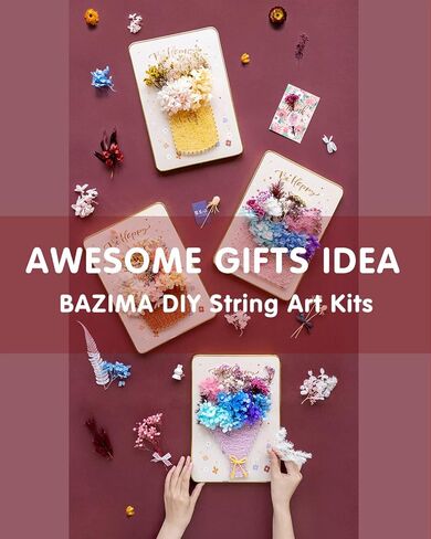 BAZIMA DIY String Art Kit，Cup and flower in Kuwait