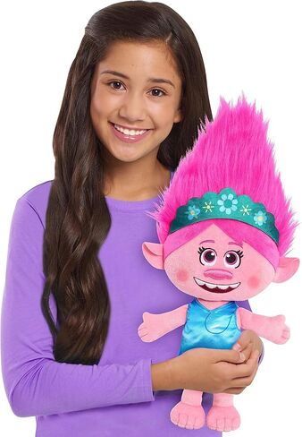 لعبة قطيفة جامبو بوبي من ترولز وورلد تور للاطفال من سن 3 سنوات فما فوق من جاست بلاي in Kuwait