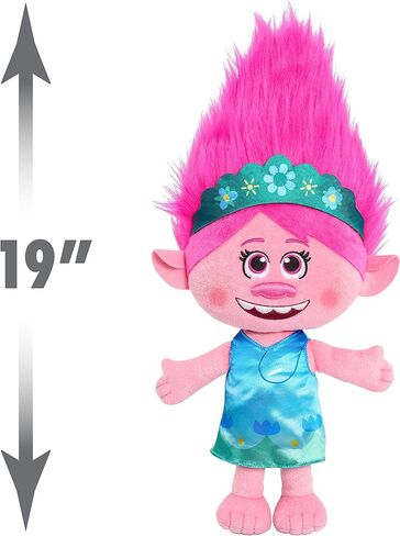 لعبة قطيفة جامبو بوبي من ترولز وورلد تور للاطفال من سن 3 سنوات فما فوق من جاست بلاي in Kuwait