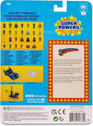 McFarlane Toys - DC Super Powers Lord Superman 4.5in Action Figure in Saudi Arabia