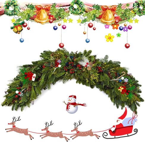 6 قطع من Asikkon مصنوعات التوت الاصطناعي سيقان التوت الأحمر لعيد الميلاد المزيف التوت الشتوي الدائم الخضرة فرع التوت ديكور للديكور DIY إكليل عيد الميلاد الحرفي in Kuwait