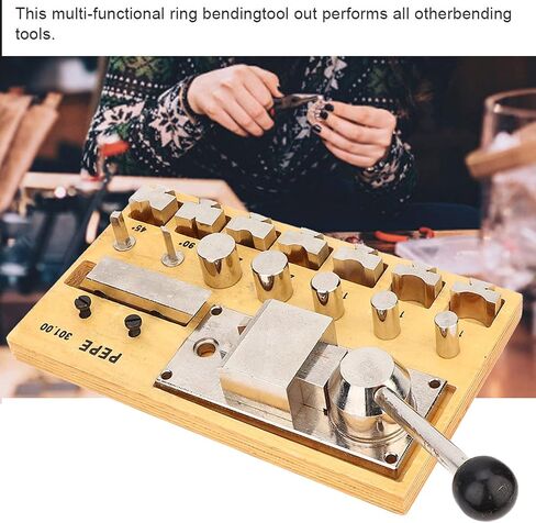 Ring Bending Tool, Ring Bender for DIY Jewelry Ring Earring Bending Tools Ring Bender Maker Jewelry Making Tool Ring Sizer Measuring Tool for Jewelry Maker, Jewelry Designer in Saudi Arabia