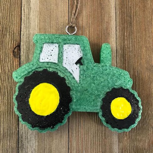 Tractor Farm Car Freshie Silicone Mold 3.5 x 4.25 x 0.8" inches Manly Farming Truck for Scented Aroma Beads Oven Safe up to 450 F Freshie Supplies Chicken Farmer in Saudi Arabia