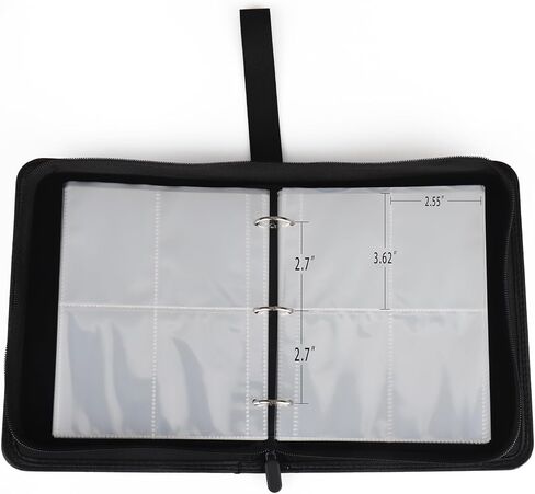 4 مجلدات لبطاقات التداول للجيب تتسع لـ 400 بطاقة، نمط ديناصور رايبو in Kuwait